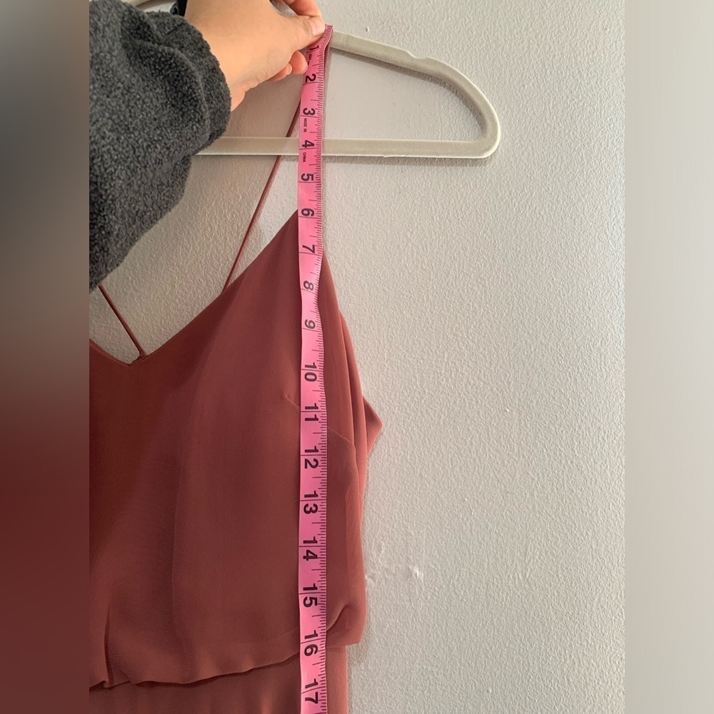 Jenny Yoo Inesse Dress in Dusty Rose (Size 0) - Picture 14 of 15